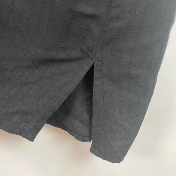 Anthropologie THML Shift Dress Black Floral Festival Bohemian Festival Peasant S - Picture 7 of 14